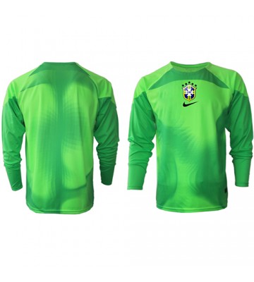 Brasil Keeper Bortedrakt VM 2022 Langermet